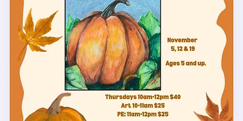 Homeschool Art & PE: Oil Pastel