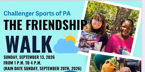 Challenger Sports of PA Friendship Walk