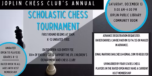 Scholastic Chess Tournament