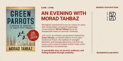 An Evening with Morad Tahbaz: Green Parrots