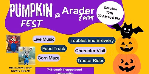 Arader Farm Pumpkin Fest