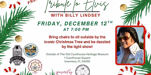 Christmas Tribute to Elvis with Billy Lindsey