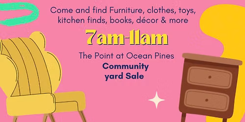 The Point at Ocean Pines Community Yard Sale