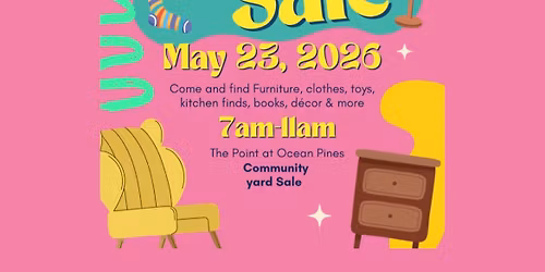 The Point at Ocean Pines Community Yard Sale