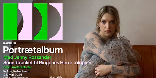Portr\u00e6talbum LIVE med Lydmor @ Kolme, KBH