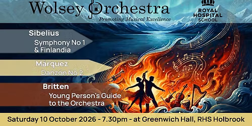 Wolsey Orchestra Autumn Concert 2026