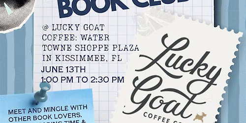 No Pressure Book Club at Lucky Goat Celebration