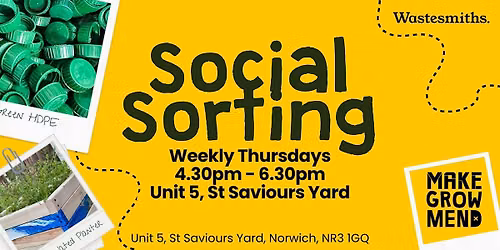 Make, Grow + Mend Norwich: Social Sorting!