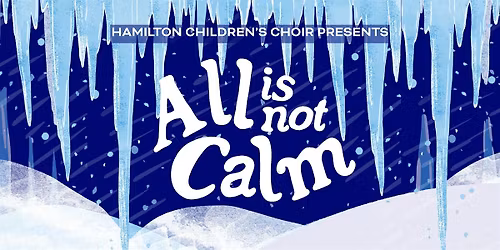 All Is Not Calm: HCC's 2025 Winter Concert