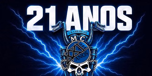 21 ANOS CRASH HEAD MOTO CLUBE