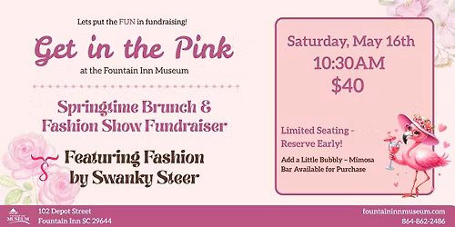 Get in the Pink - Brunch & Fashion Show