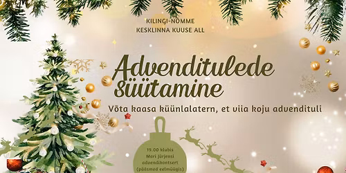 Advenditulede süütamine Kilingi-Nõmmes