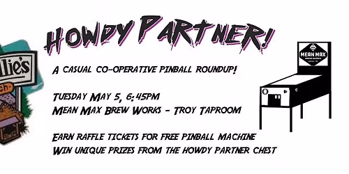 Howdy Partner Cooperative Pinball