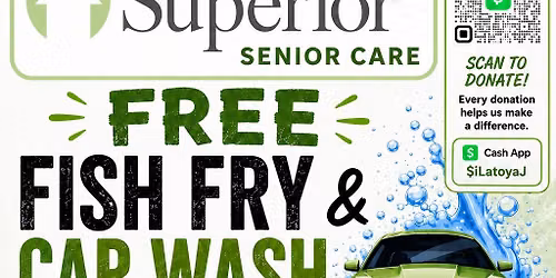 Community Fish Fry & Car Wash Fundraiser