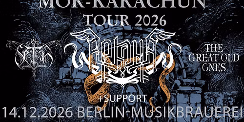 Arkona - Seth - The Great Old Ones in Berlin