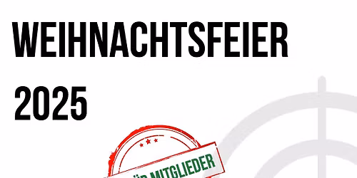 Weihnachtsfeier | 2025 | Nur f\u00fcr Mitglieder