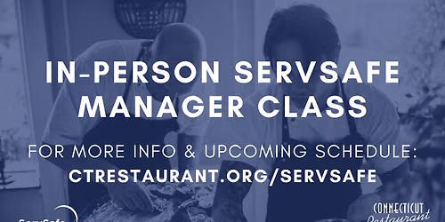 ServSafe Manager Class | August 17 | Newington