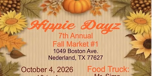 Hippie Dayz-Fall Market #1