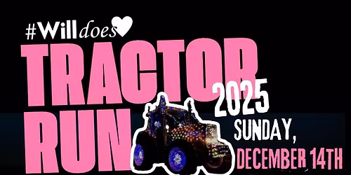 #Willdoes Christmas Tractor Run \u2013 Sunday 14th December 2025
