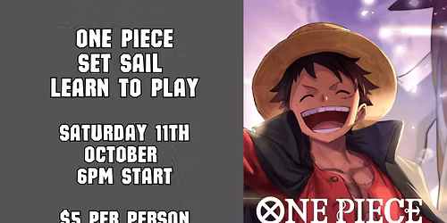 One Piece - Set Sail: Learn to Play 