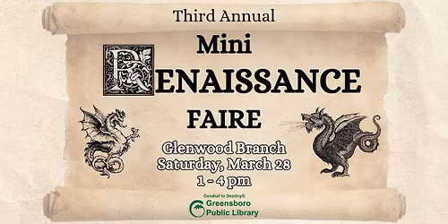 Third Annual Mini Renaissance Faire