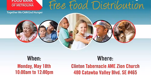 CATAWBA COUNTY FREE FOOD DISTRIBUTION
