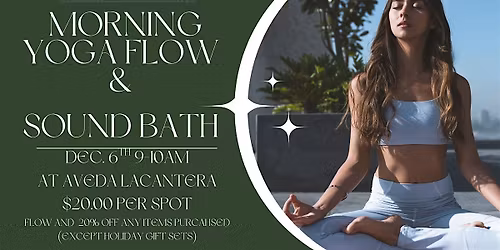 Sound Bath & Yoga ft. IXHUA $20.00