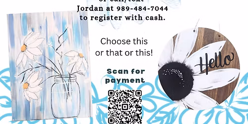 Biggby Daisy days paint and sip