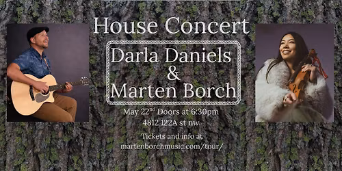 House Concert with Darla Daniels & Marten Borch