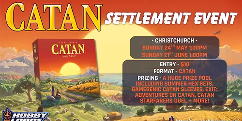 Catan - Settlement Event!