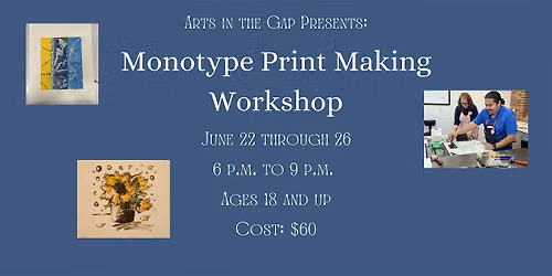 Monotype Printmaking Workshop