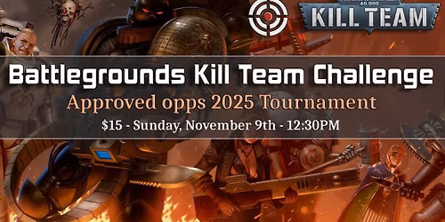 Battlegrounds November K*ll Team Challenge
