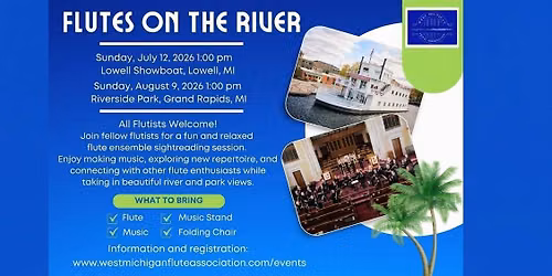 Flutes On the River - August Session - Grand Rapids, MI