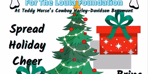 Chosen Few MC Toy Drive for The Loula Foundation