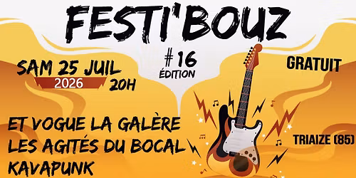 Festi'Bouz - \u00c9dition #16