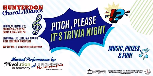 Pitch, Please - It's Trivia Night!