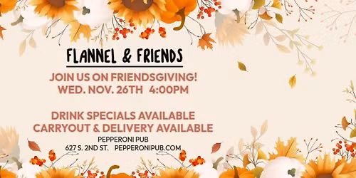 Flannels & Friends at Pepperoni Pub