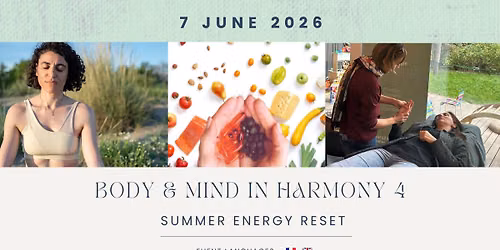 Body & Mind in Harmony 4 - Summer Energy Reset