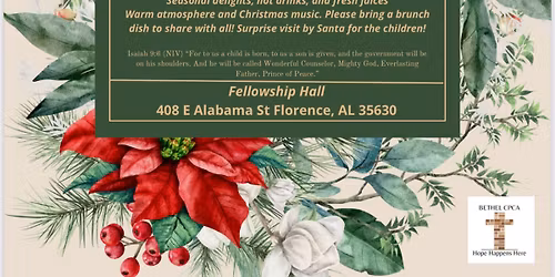 Bethel\u2019s Friends and Family Christmas Brunch!