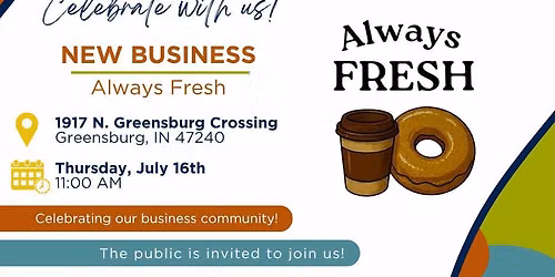Always Fresh Ribbon Cutting Ceremony