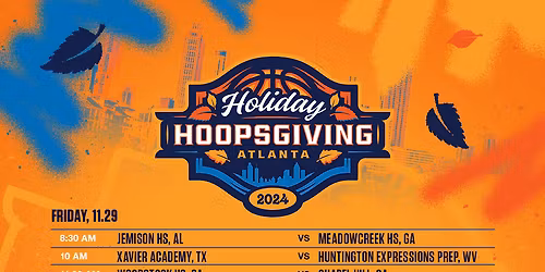 Holiday Hoopsgiving at State Farm Arena