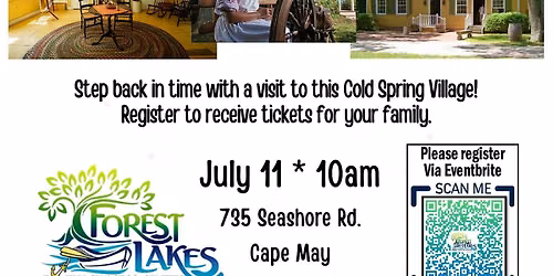 Cold Spring Village Tickets
