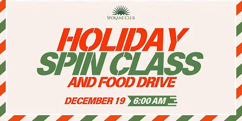Holiday Spin Class and Food Drive