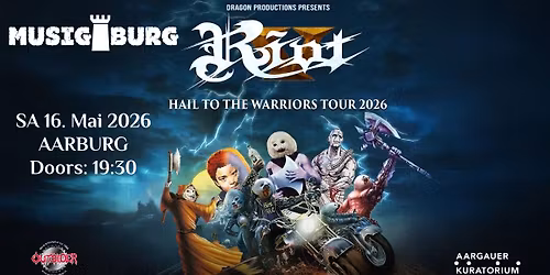 Riot V - Hail to the Warriors Tour 2026