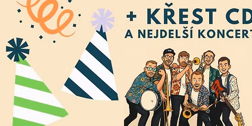 Brass Avenue 10 let + k\u0159est CD + nejdel\u0161\u00ed koncert v historii kapely