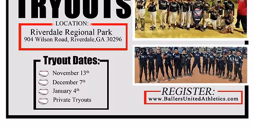 Atlanta Southsiders 9U Travel Baseball Tryouts