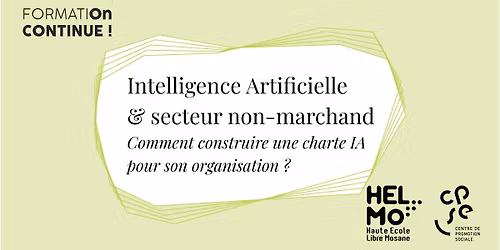 FormatiOn Continue: Comment construire la charte IA de son organisation 