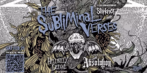 Tributes to Slipknot, Avenged Sevenfold, Rob Zombie & Ghost, live at The WC Social Club!