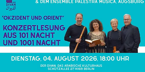 Konzertlesung aus 101 Nacht & 1001 Nacht