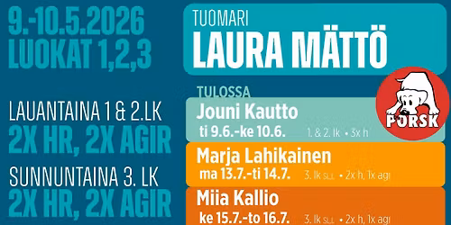 PORSKin Toukokuun toilailut